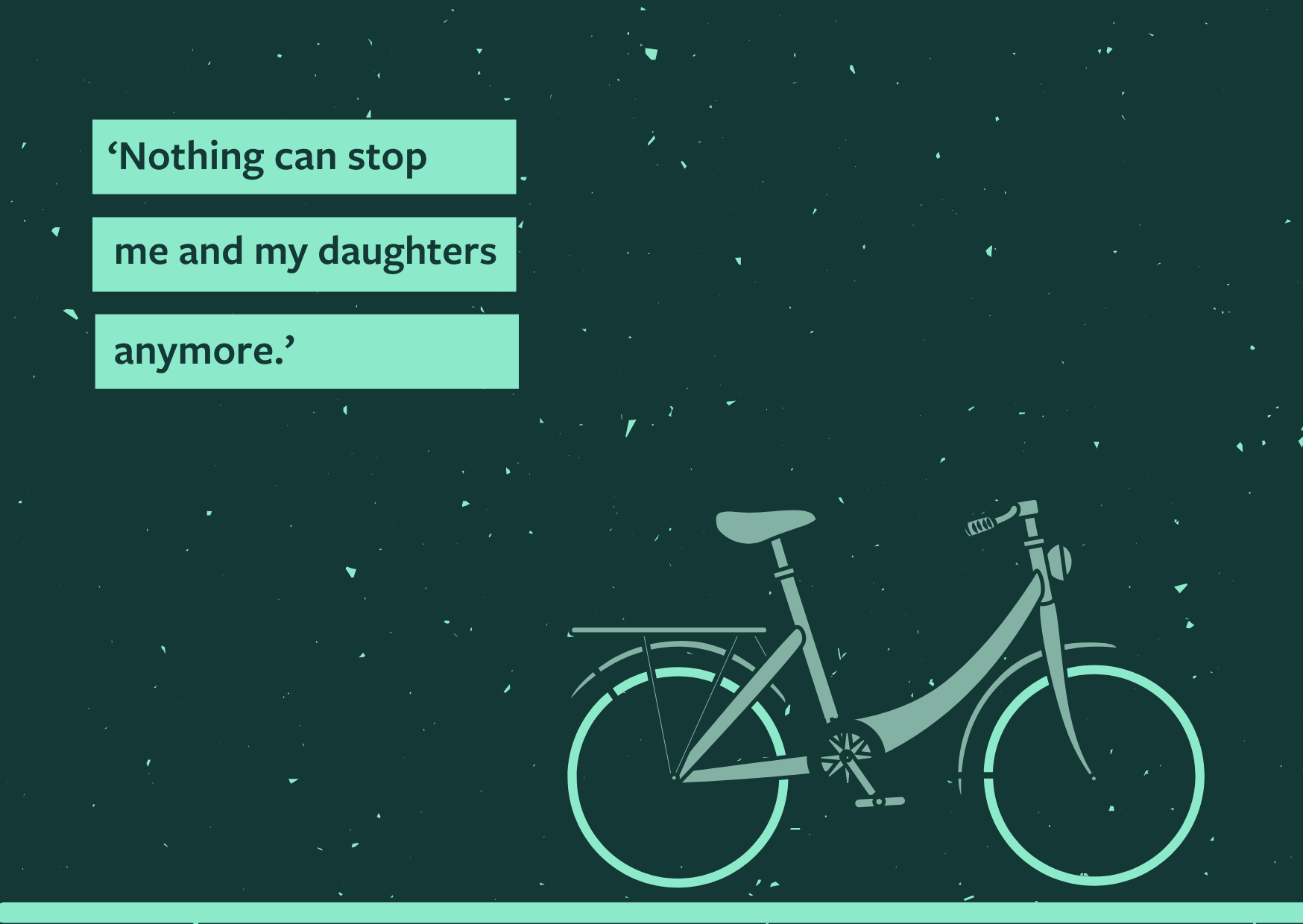 This Ride Does Not Stop Sometimes a bicycle is more than a bicycle — Transform Trade
