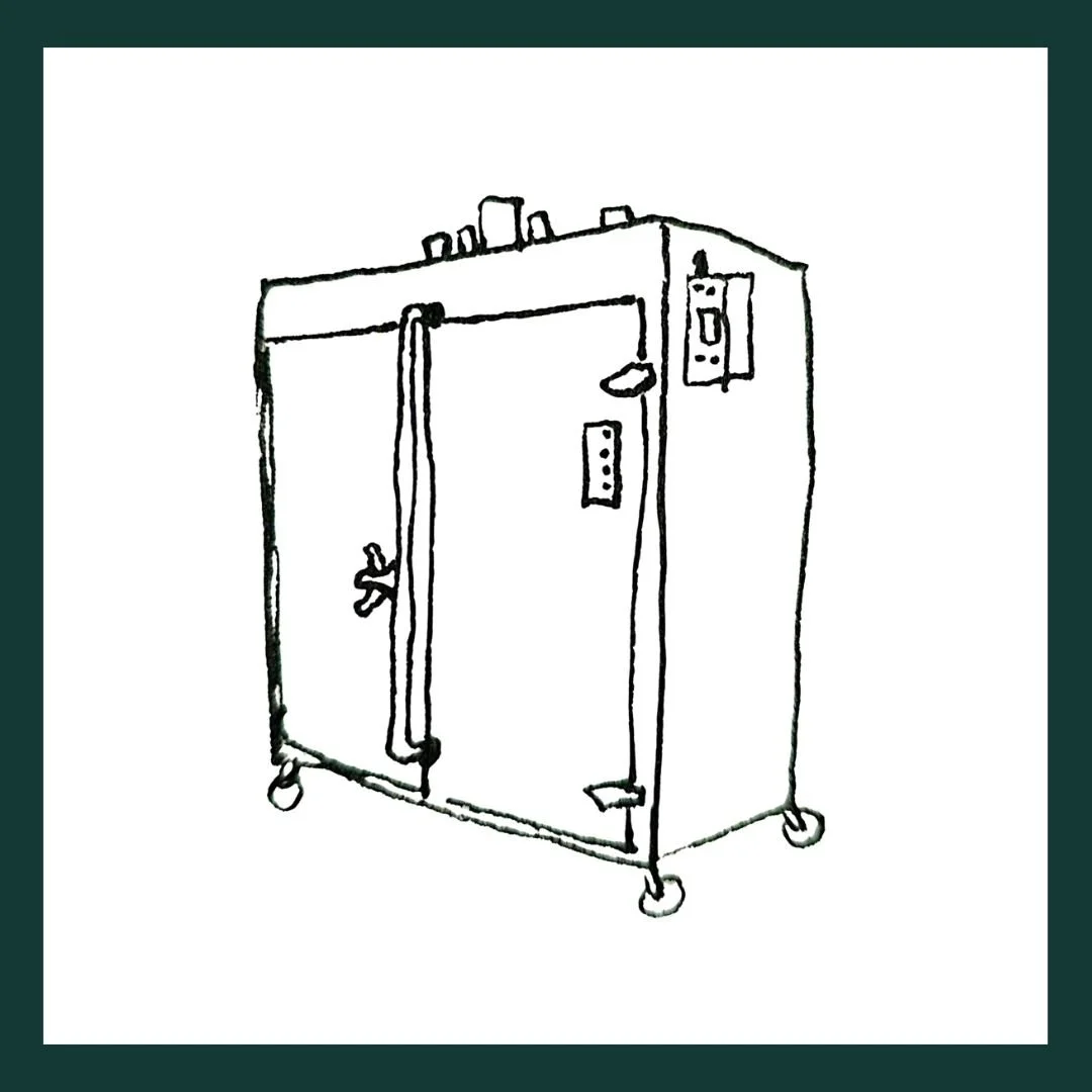 Tea dryers - set of 3