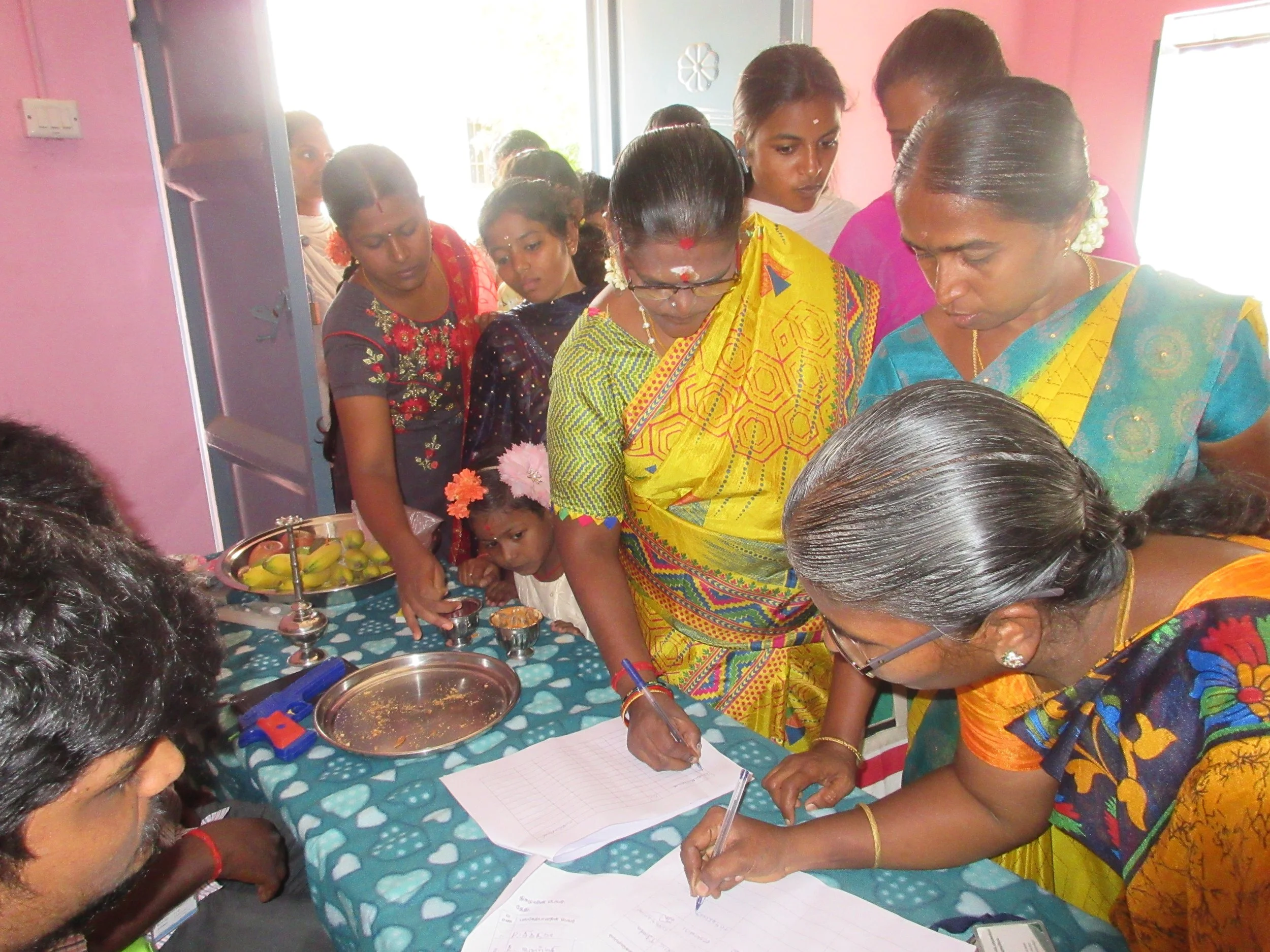 "I shot this photo during the women’s day celebration conduct as part of ANUKATHAM group, during these events we explain women workers about their rights and why they should join ANUKATHAM. We also talk in detail about getting regular work, fair wage