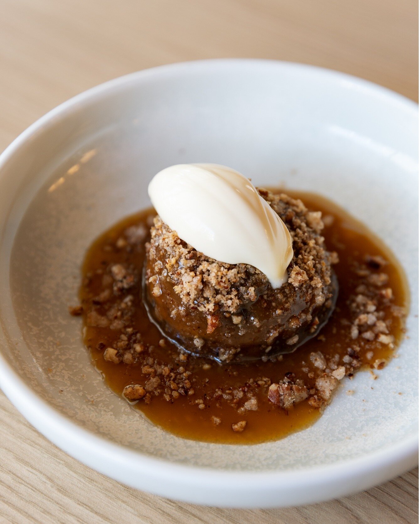 Our sticky date pudding is one of the most heavenly desserts to ever exist on the planet 🤍

 #fishfacebalgowlah #foodieheaven #stickydatepudding