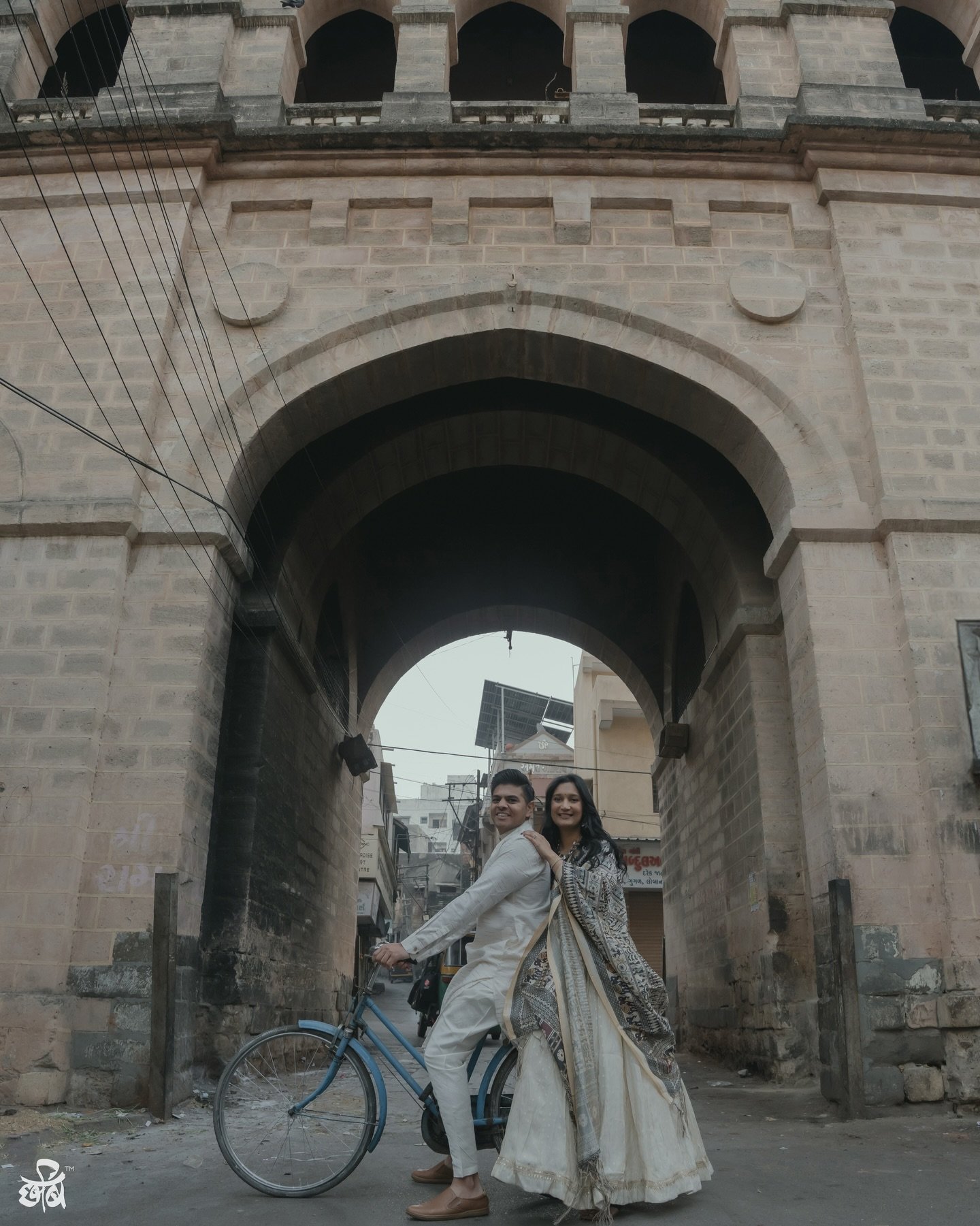 .
We didn&rsquo;t need a perfect backdrop,
The streets gave us their raw beauty.
Between passing strangers and city noise,
We found our quiet moment.
Every step felt like a promise,
Every glance felt like home.
No rehearsed poses, only real emotions.