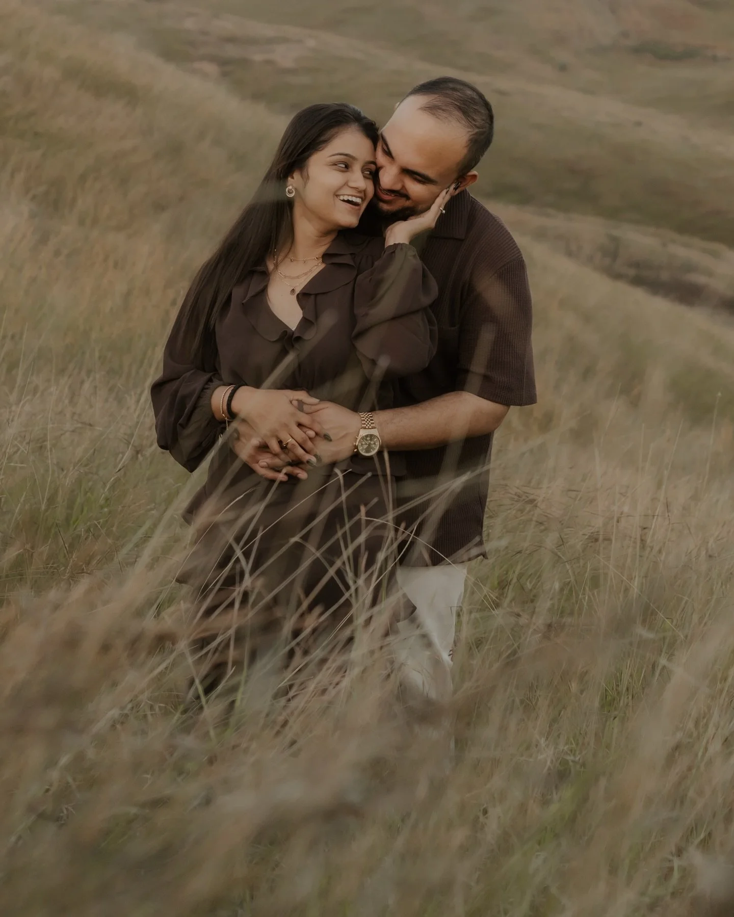 Megha &amp; Amal | Pre-Wedding 

The mountains stood still, just to watch us fall in love
Between every whisper of wind, we found forever
Your hand in mine feels like destiny written in the clouds
These hills now hold pieces of our story
And every st