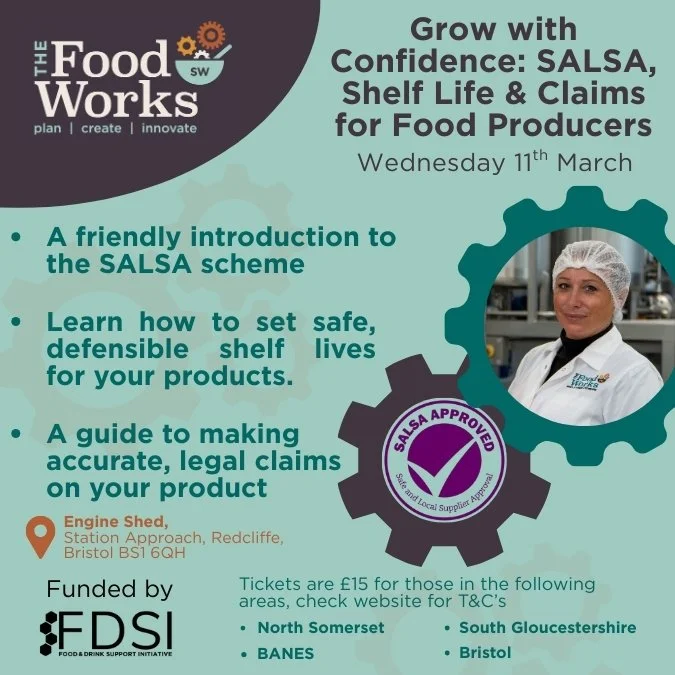 Grow with Confidence: SALSA, Shelf Life & Claims for Food Producers