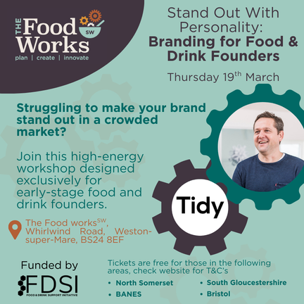 Stand Out With Personality: Branding for Food &amp; Drink Founders