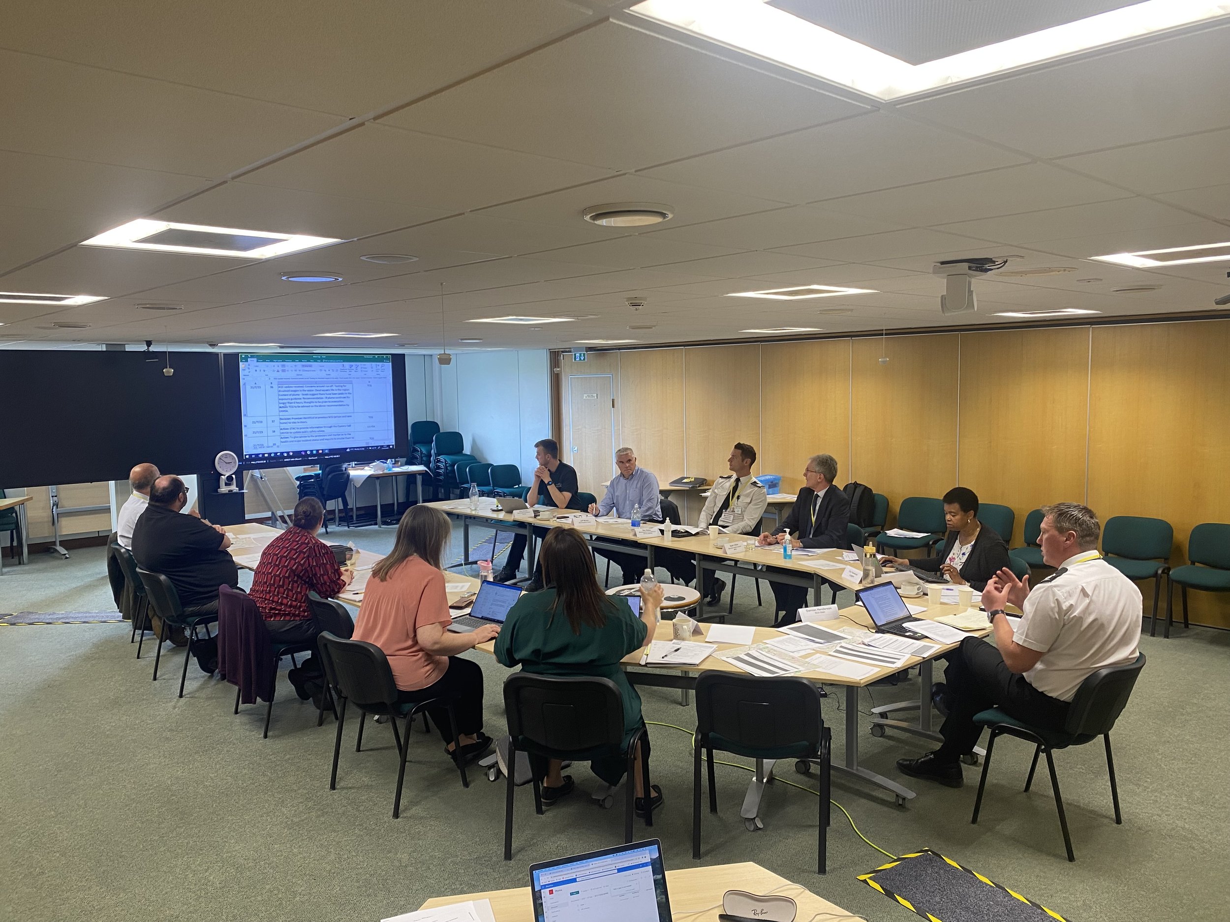 Realistic training scenarios with highly credible experienced people