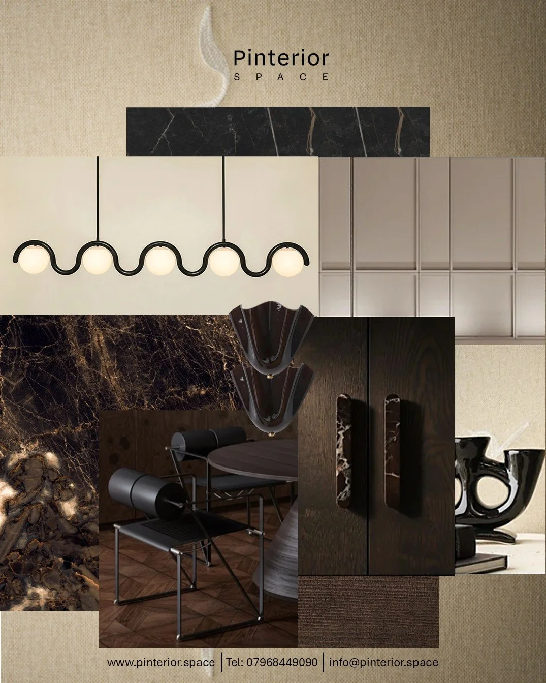 Concept Board Interior Design Cambridgeshire