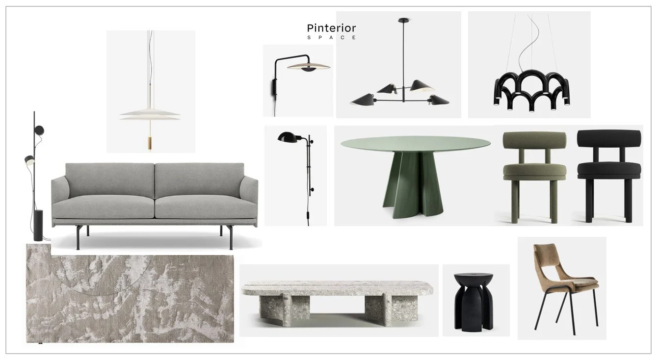 furniture selection for apartment in London