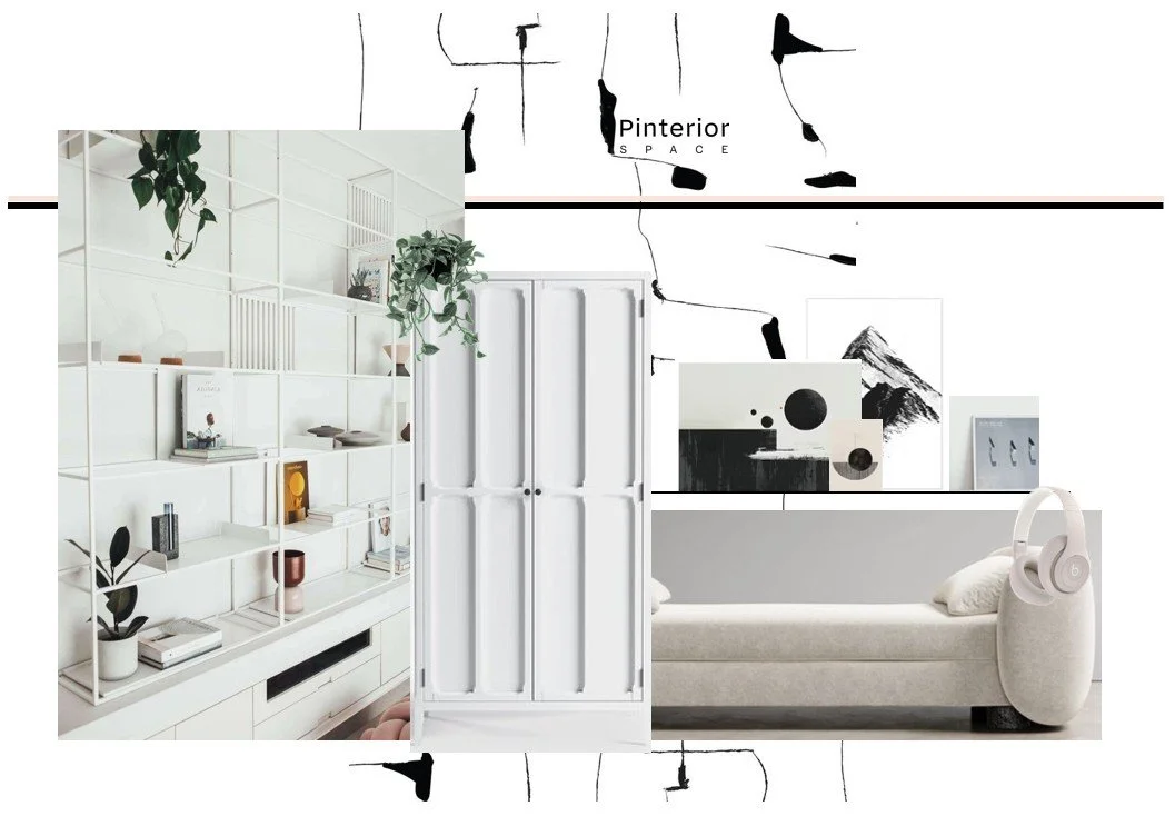 Concept board bedroom