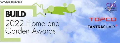 BUILD Home & Garden Awards 2022 badge – Best Scandinavian Interior Design Space Company