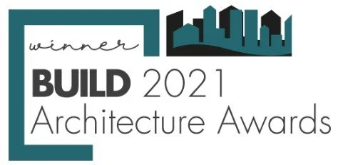 BUILD Architecture Awards 2021 badge – Best Scandinavian Interior Designer in the UK