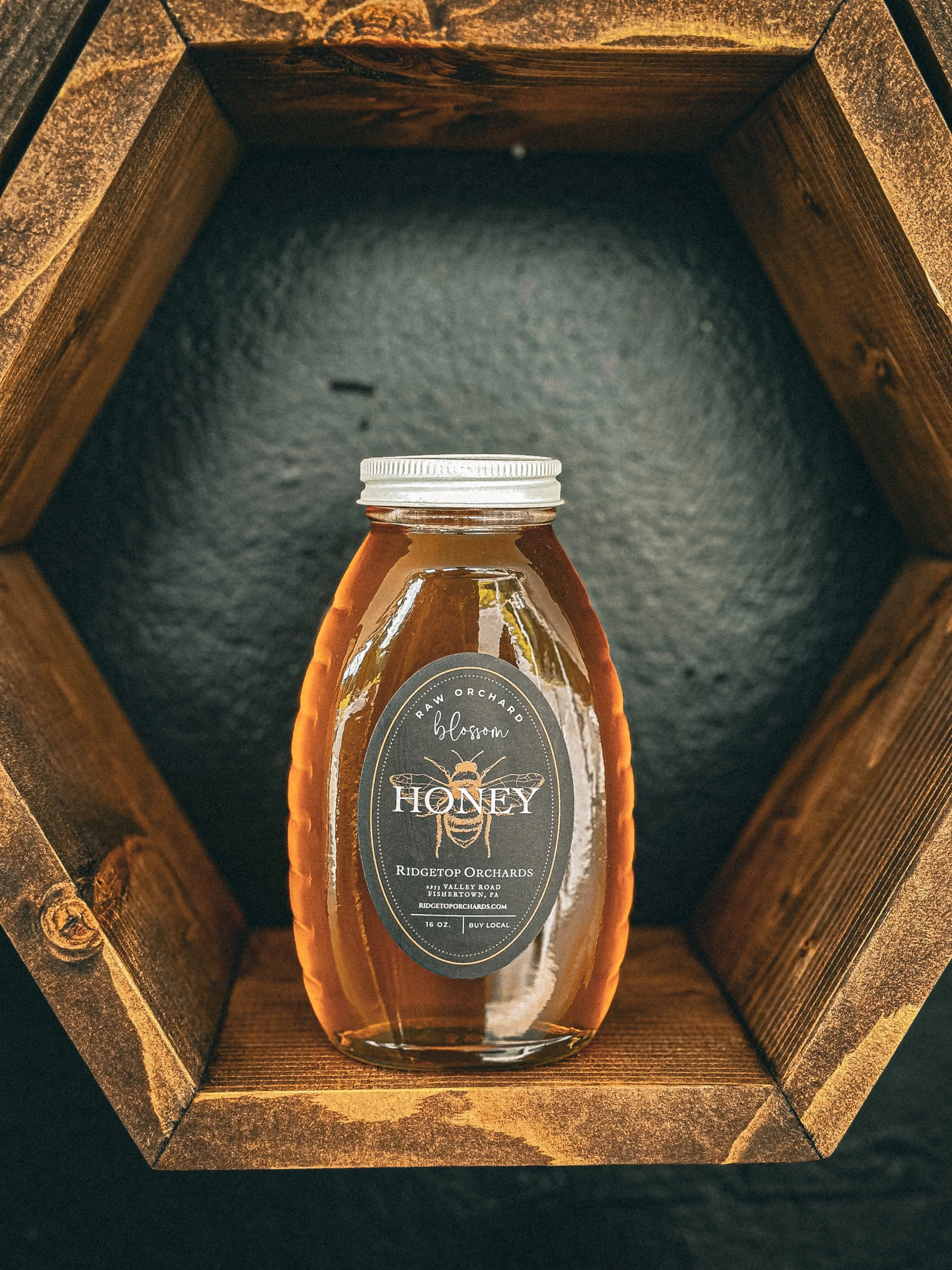 RAW ORCHARD BLOSSOM HONEY