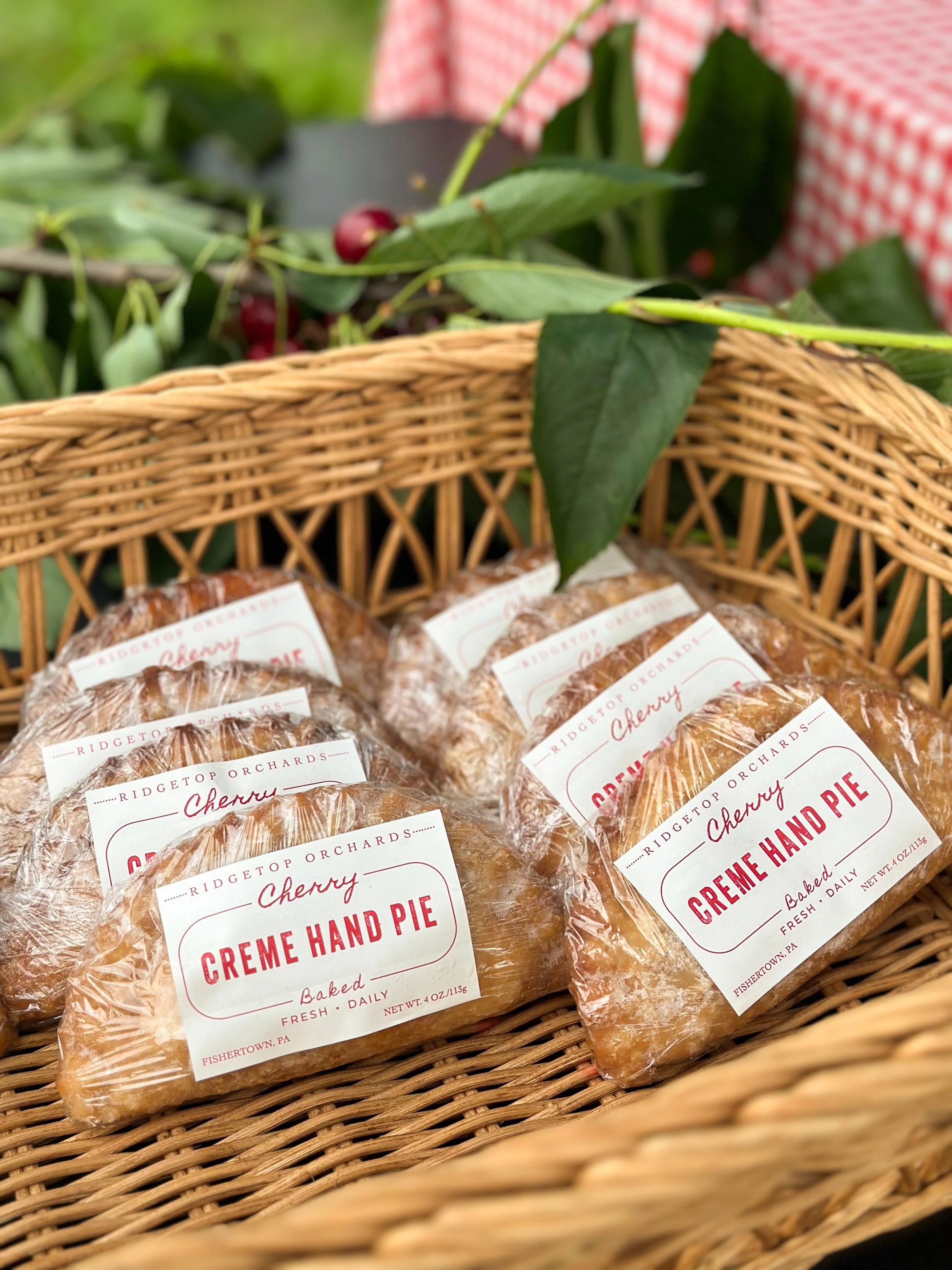 CHERRY CREME HAND PIES