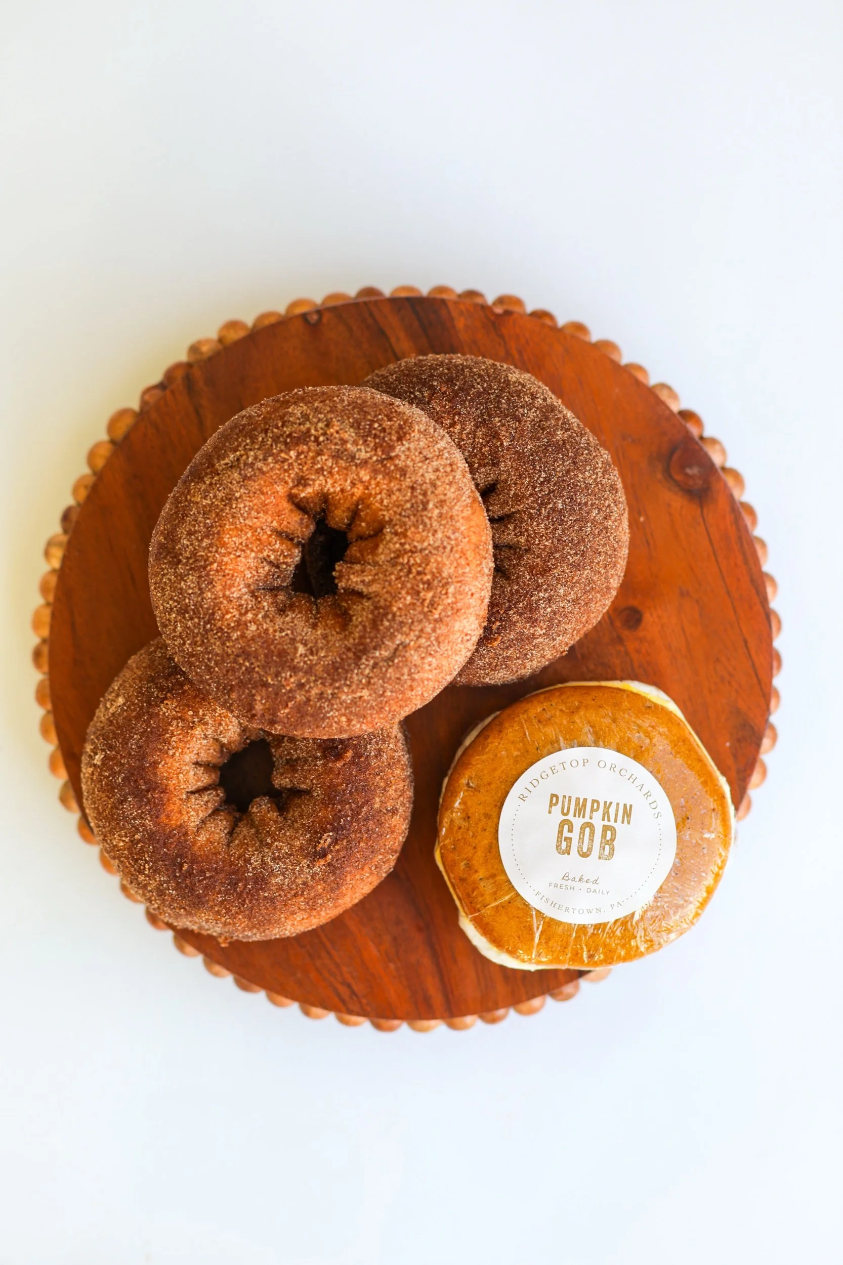 PUMPKIN DONUTS & GOBS