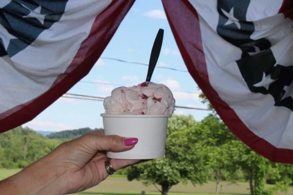 A picture of Ritcheys scooped ice cream