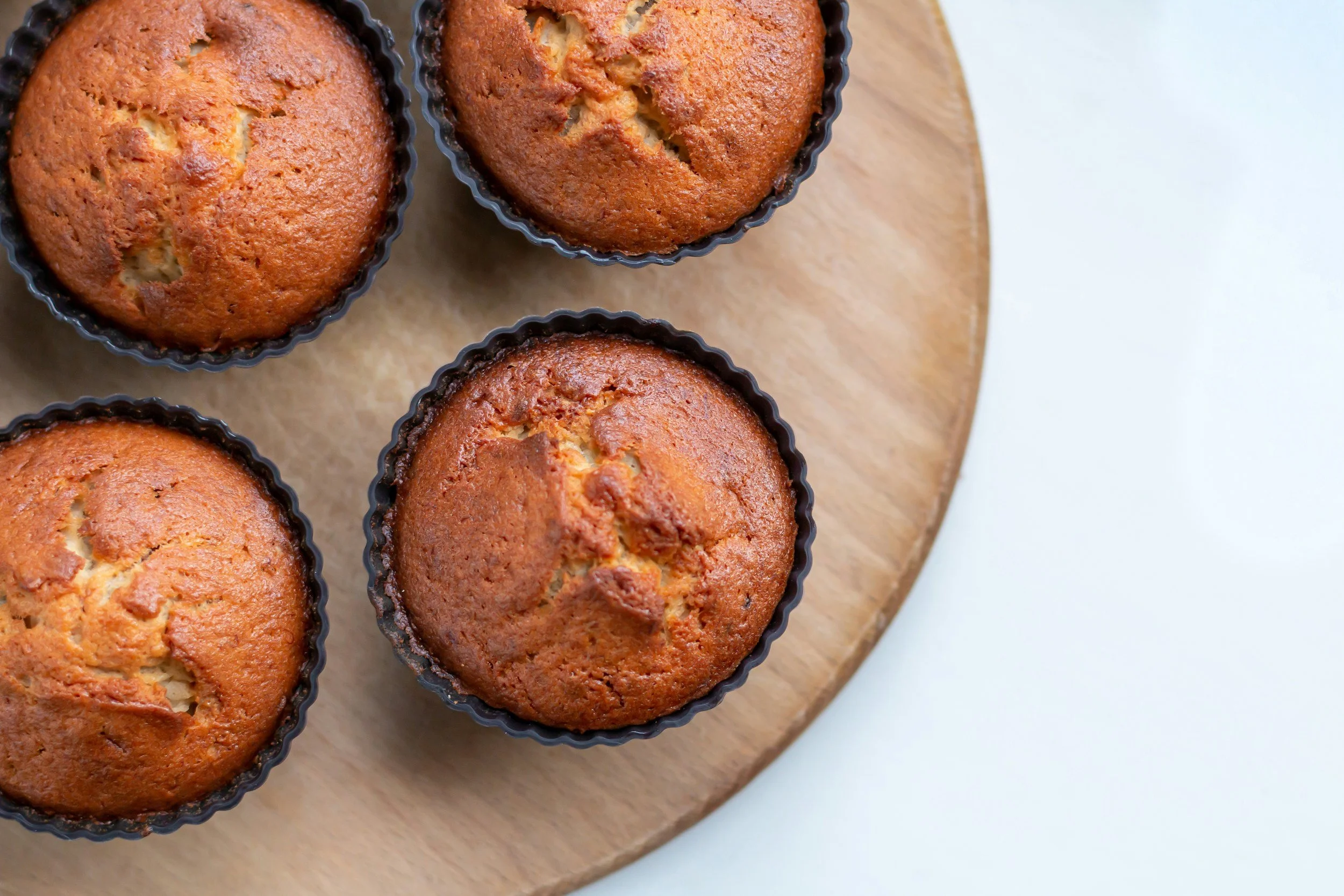 Spelt Banana Muffins