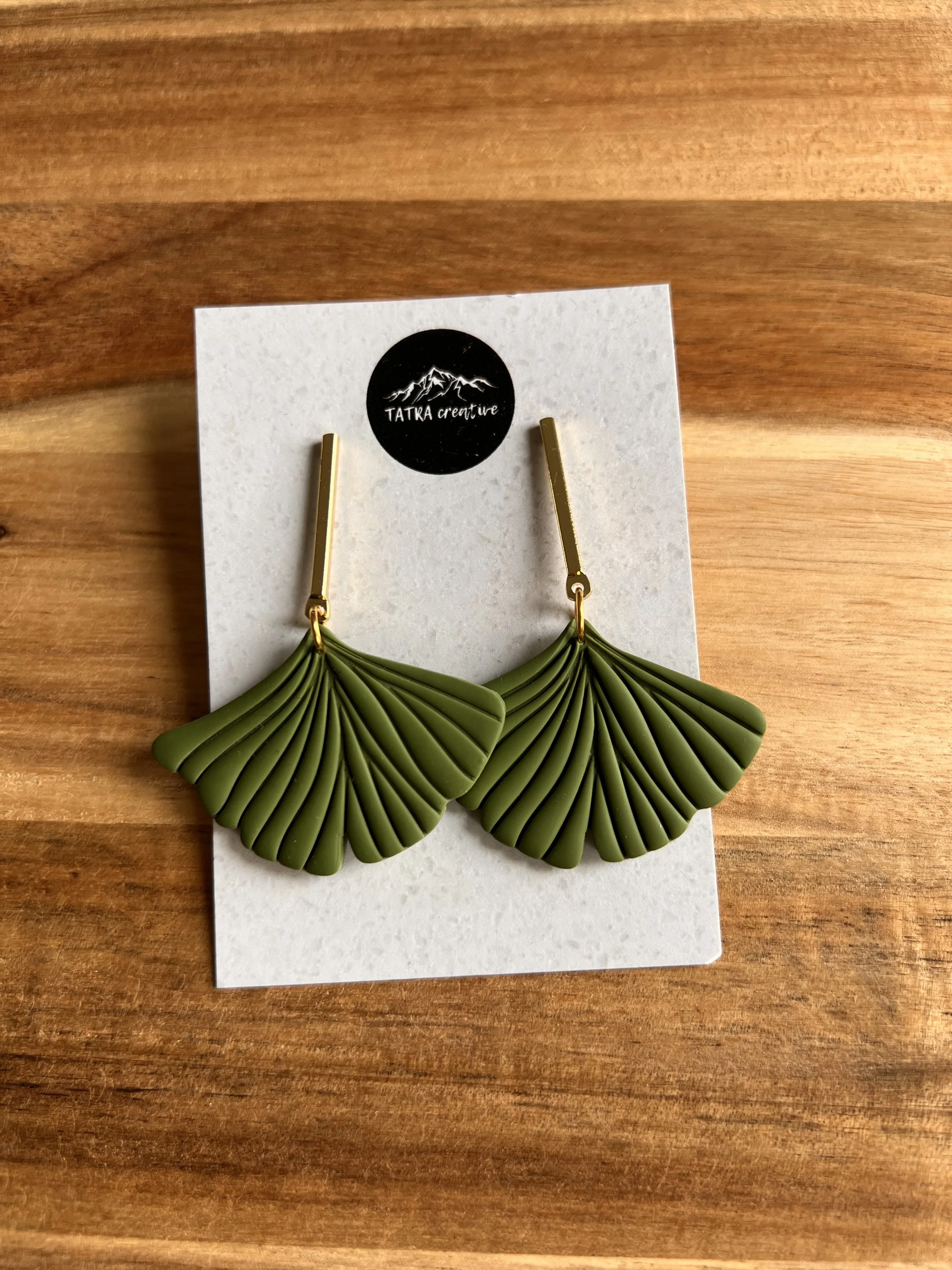 Gingko Statement Earrings