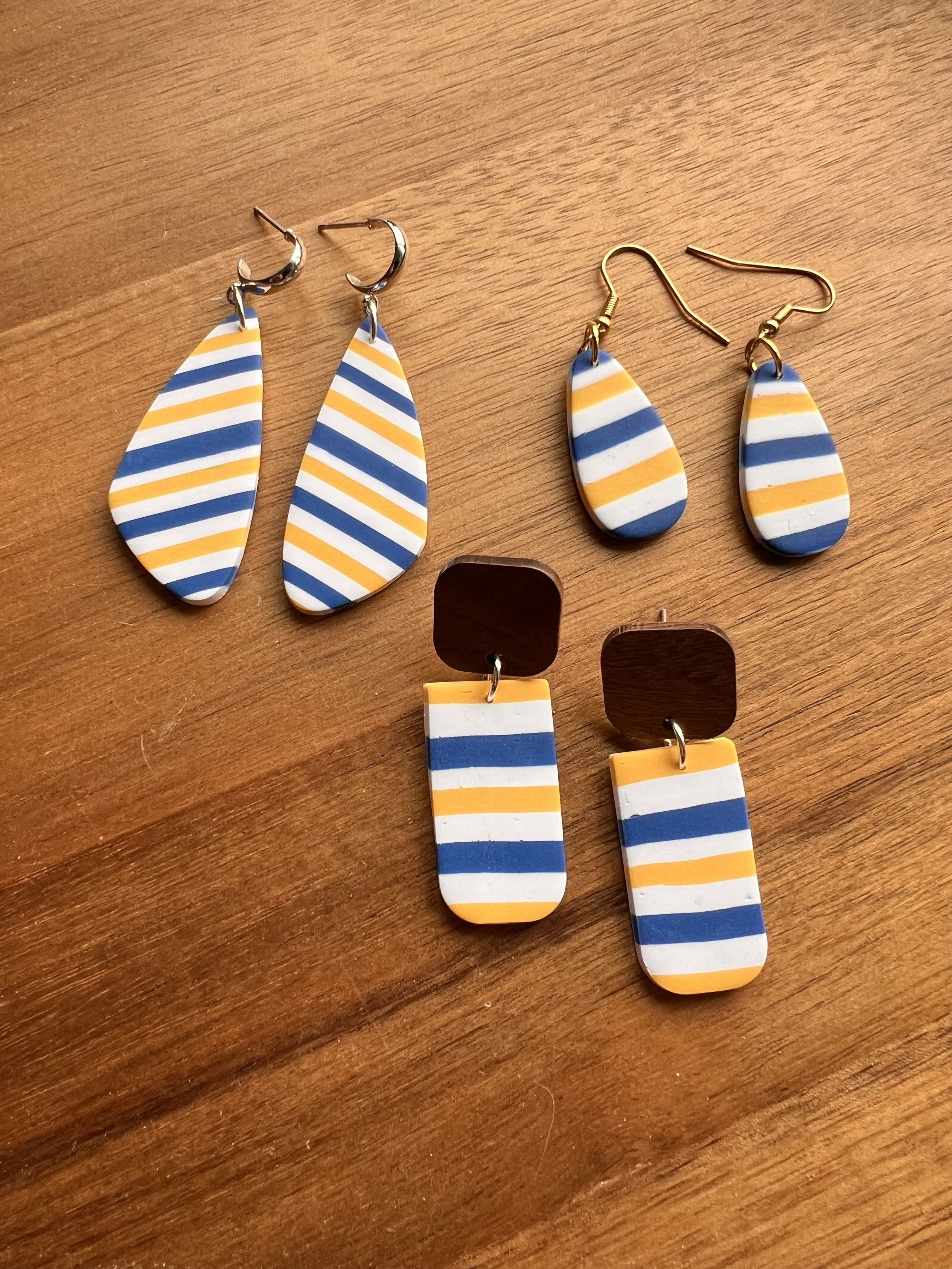Sabres Earrings