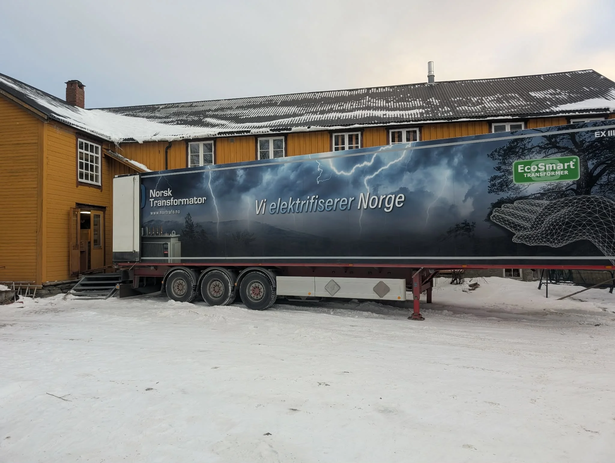 Olavsorgelet fraktes fra Åsen til Oslo