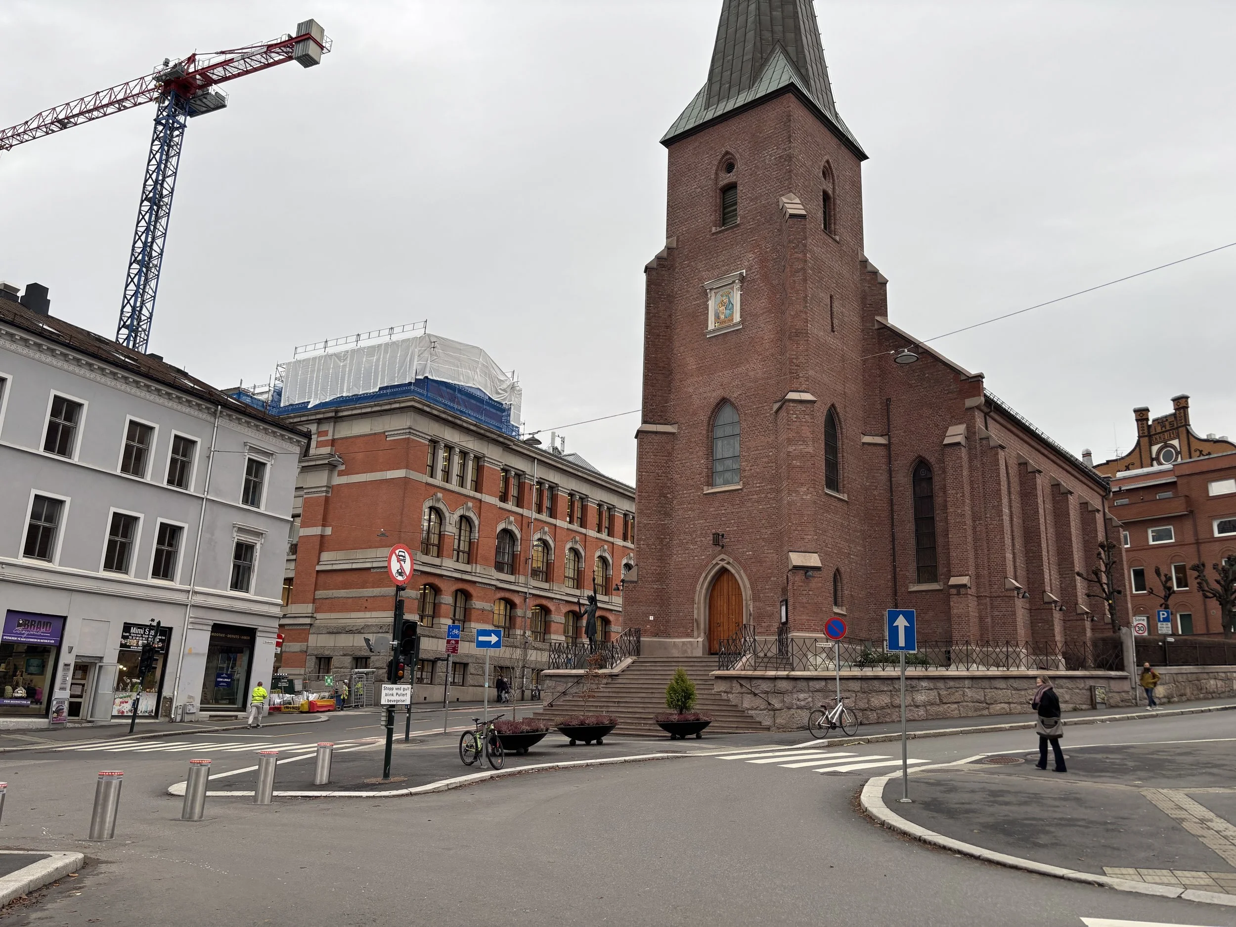 sett fra Thor Olsens gate