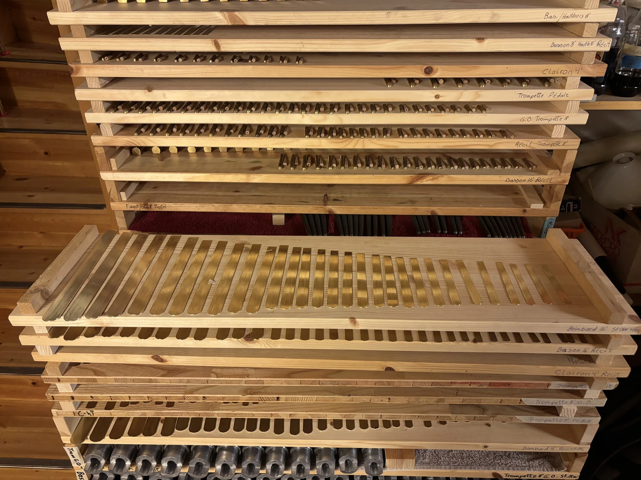 Tunger som snart skal vibrere i St. Olav domkirkes orgel (foto: vos)