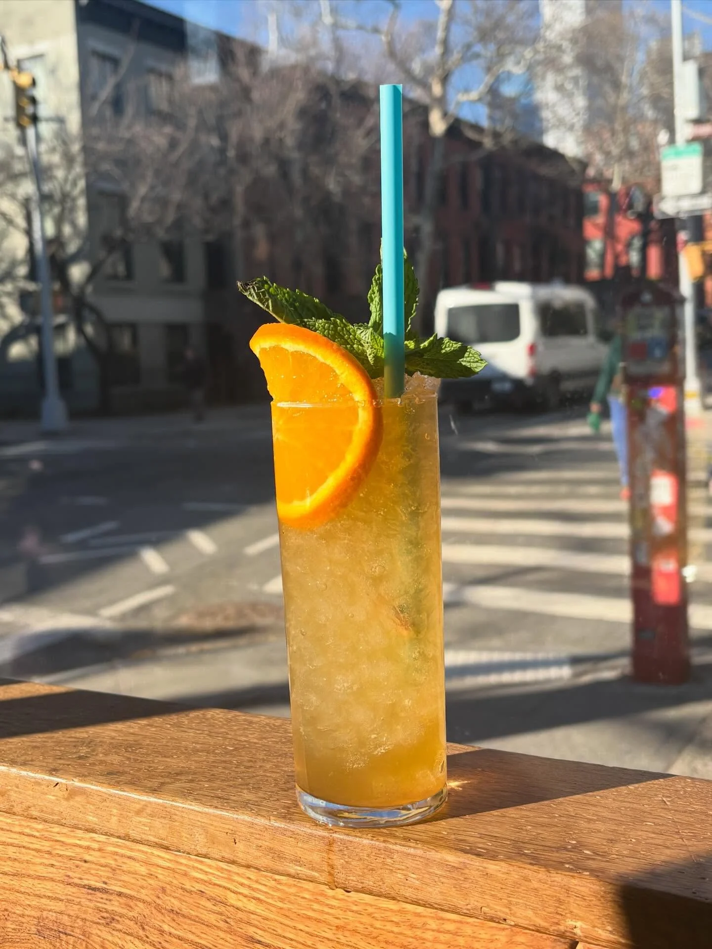 Cobbler 
Rombeau Rancio Sec 2011, orange, mint, pebble ice