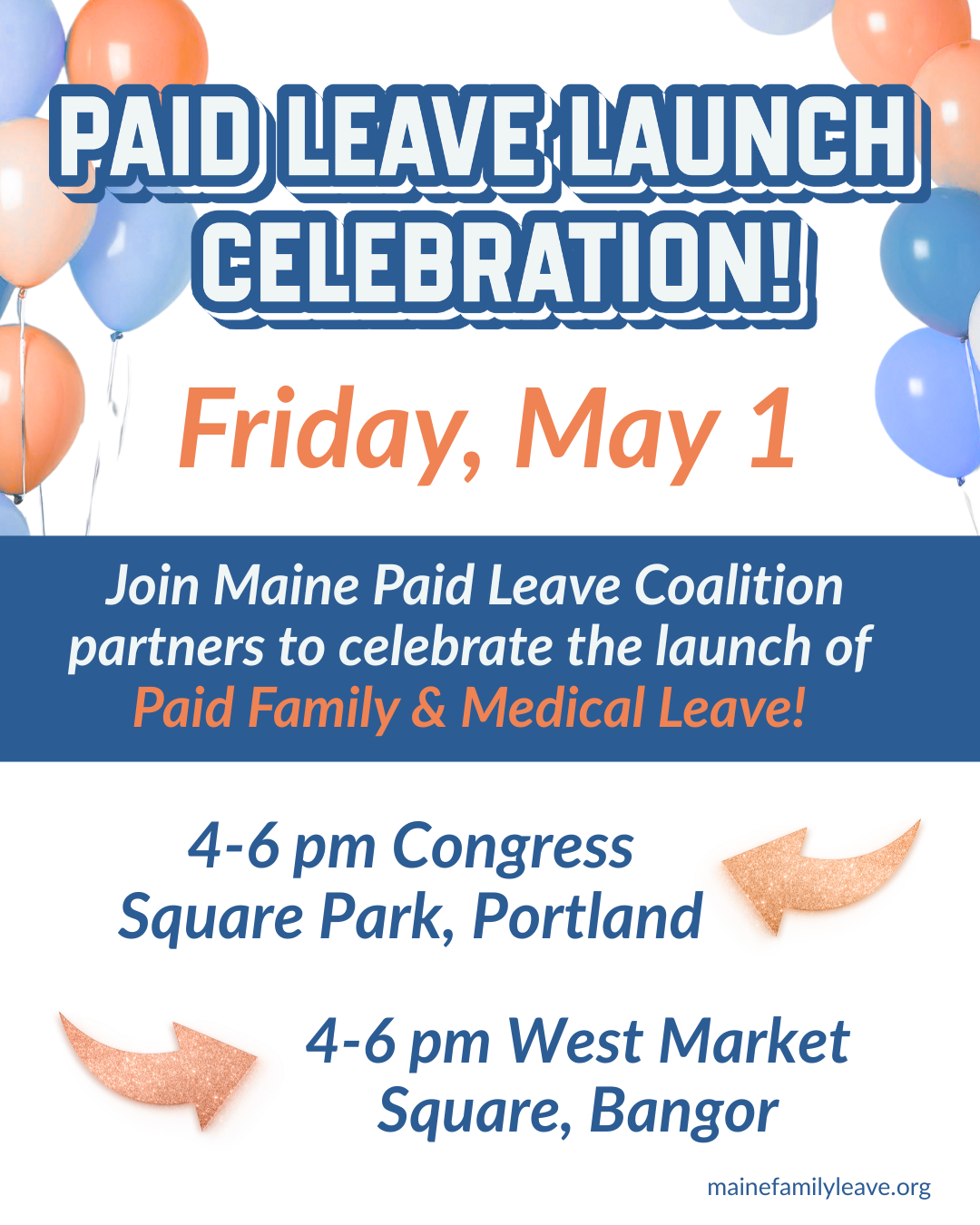Paid Leave Launch Celebration!