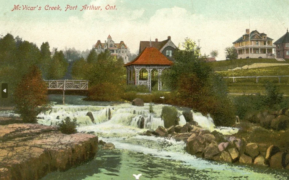 Mouth of McVicar's Creek