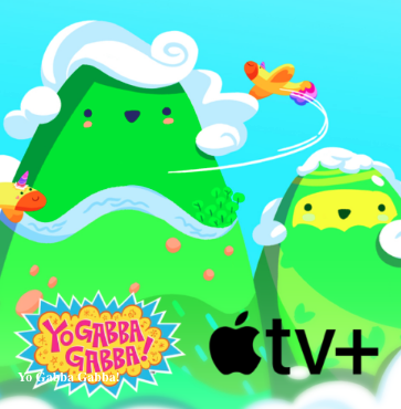 Apple TV + Yo Gabba Gabba