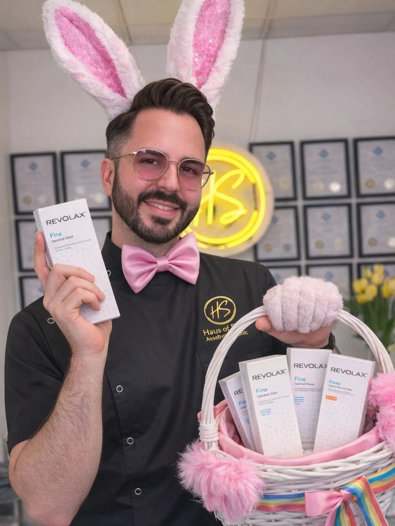 The Easter Bunny&hellip; but make it injectable 💅🐰

No chocolate eggs here &mdash; just fresh faces and filler 🫦✨

FYI I&rsquo;ll be out of clinic from the 12th of April to the 24th inclusive so&hellip;

Hop to it before the good appointments are 