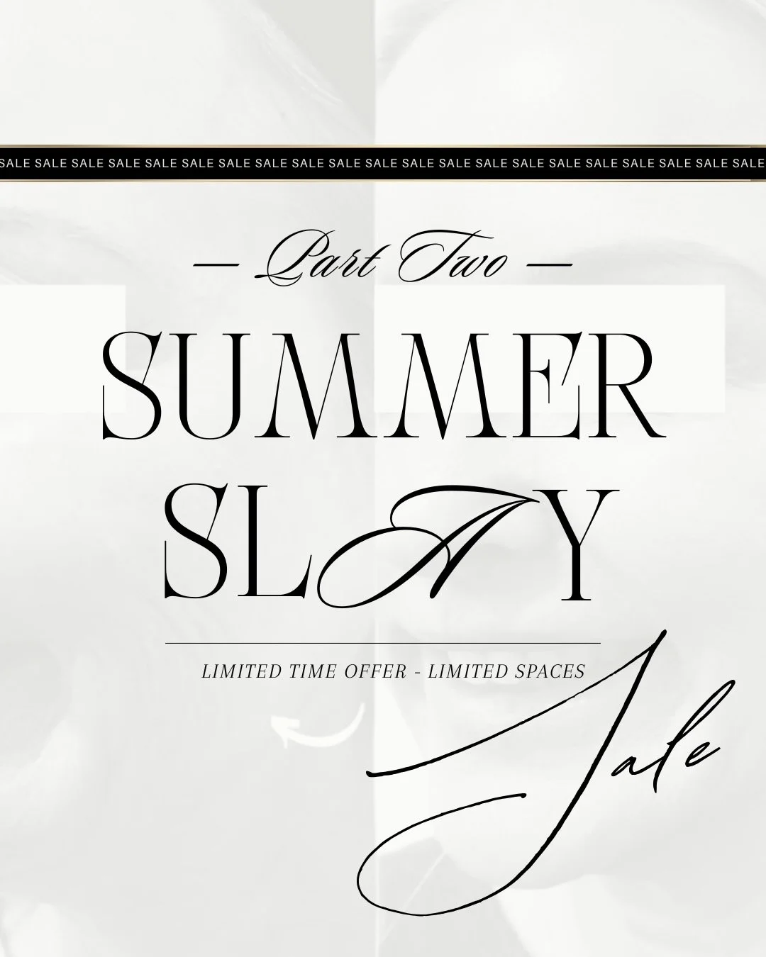 𝗣𝗮𝗿𝘁 𝗧𝘄𝗼. 𝗦𝘂𝗺𝗺𝗲𝗿 𝗦𝗹𝗮𝘆.

This is where things get serious.

Sculptra
(the treatment everyone whispers about)

Usually &euro;499
Now &euro;399

Not instant.
Not obvious.
But the kind of result people notice and can&rsquo;t quite place&