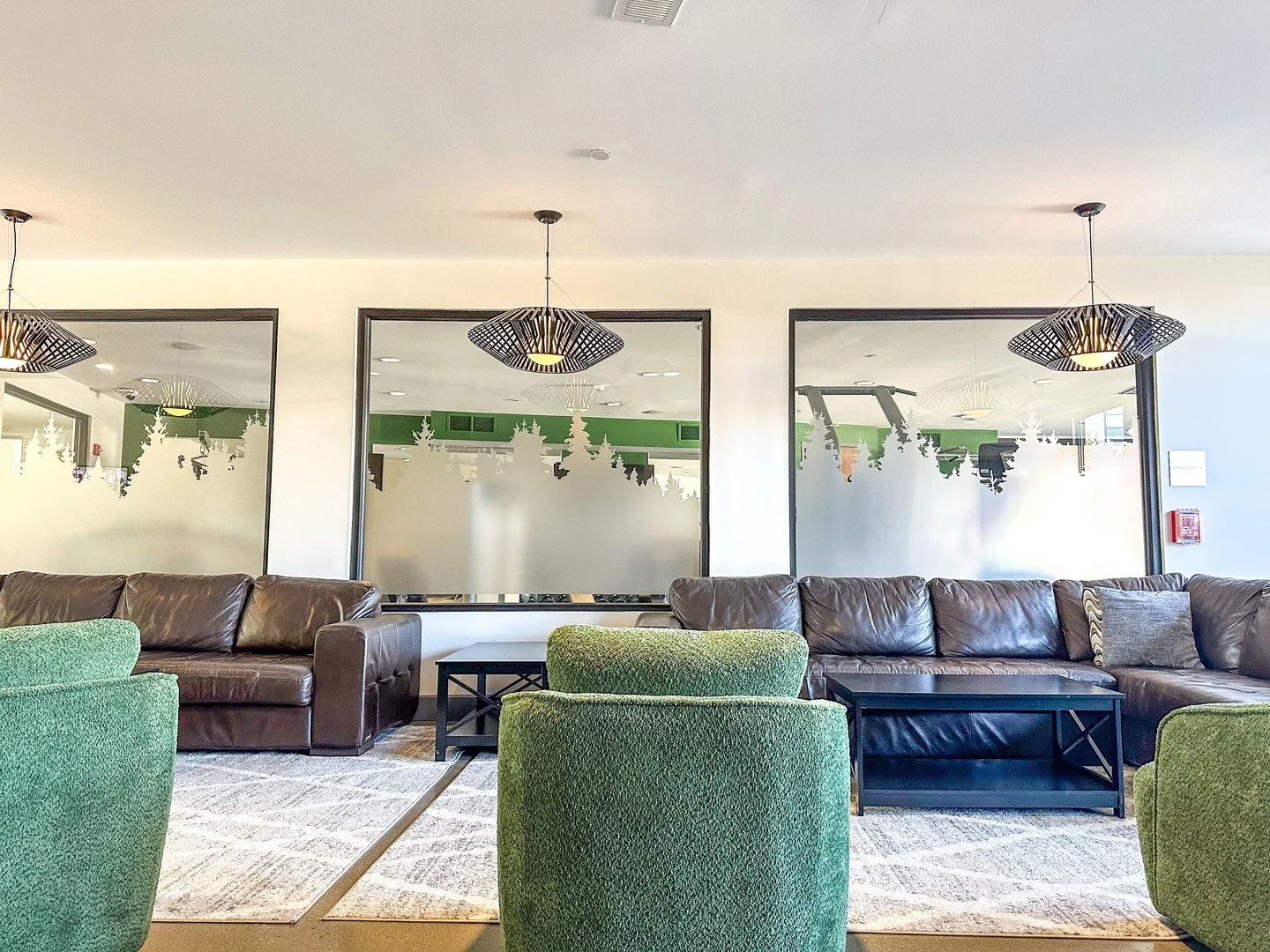 Kick back in River Gate&rsquo;s clubhouse - your go-to spot to relax and recharge! ✨️