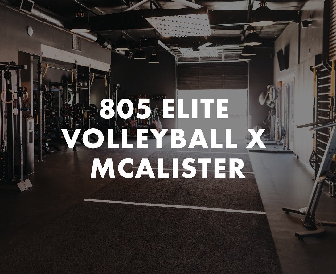 This summer is a great time to start training for next season and taking your game to the next level. 

We are offering 805 Elite athletes exclusive training at @mcalistertraining. 

View the link in the bio to register for a class. These sessions ar