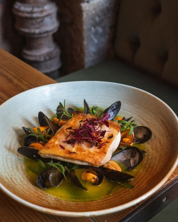 Midweek indulgence, sorted 😍

Our Pan Seared Halibut with braised sea vegetables, beurre blanc, mussels &amp; dill oil is pure comfort done right.

A taste of luxury, without waiting for the weekend.

Book your table via link in bio 🔗

#ptmynewcast