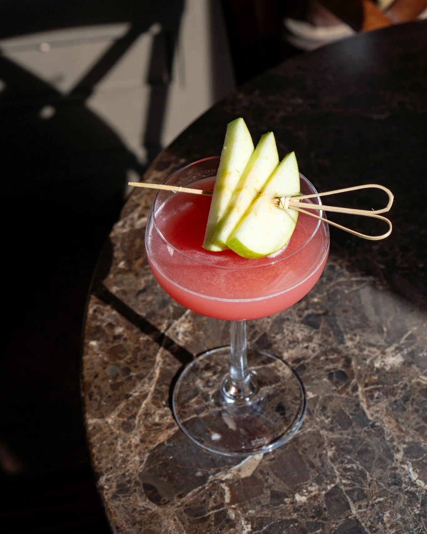 May&rsquo;s doing its thing 🍸

Guava Got Me
Coconut rum, apple, guava and lime.

Close enough to summer for this to make sense 🥳

Live music and DJs all weekend.

#newcastle #newcastlebars #newcastledrinks #cocktails #fridaynight