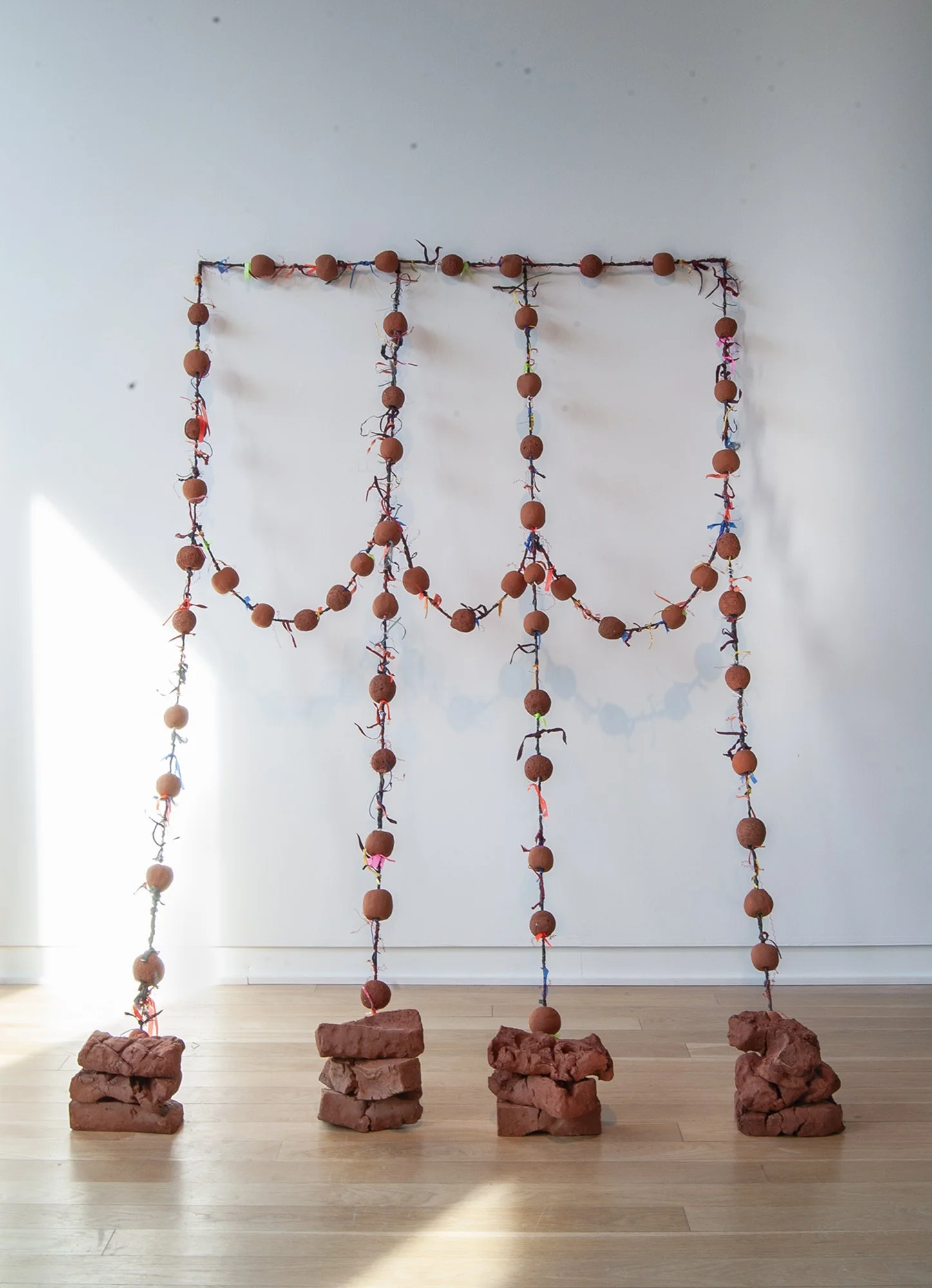 Sēding Borders
Earthenware and mixed materials
75”T x 55”L x 36”D
2026