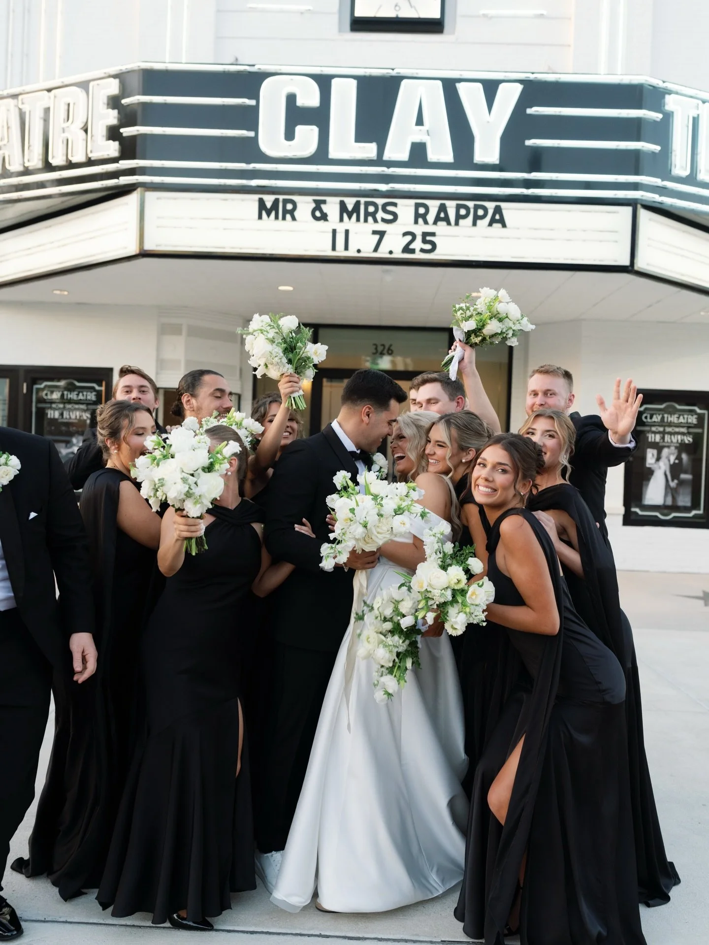 11/7/25 💘

Venue: @theclaytheatre 
Planning: @priscillaroseevents 
Photography: @sarahcooperweddings 
Florals: @indyflorlas 
Content Creator: @ajsocialstories 
Rentals: @posheventrentalsjax 
Makeup: @makeupbymariahhgerd 
Hair: @crbeauty01 
Catering:
