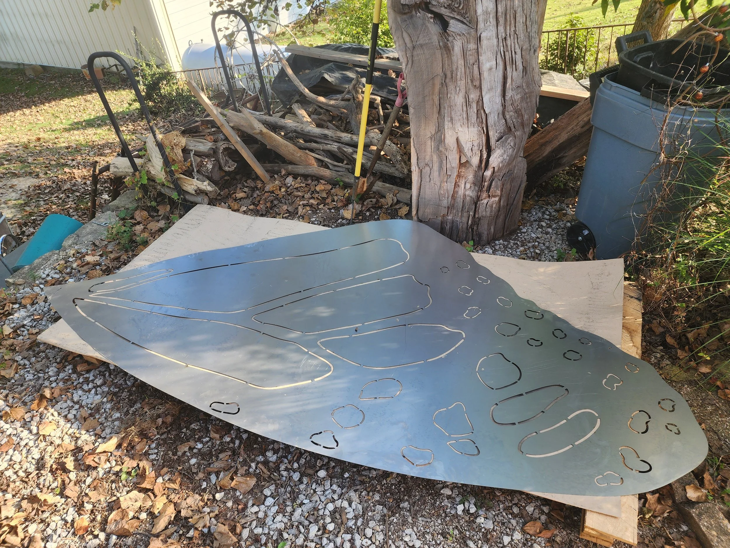 Arrival from Sahm Welding and Fabrication BIG Laser fun