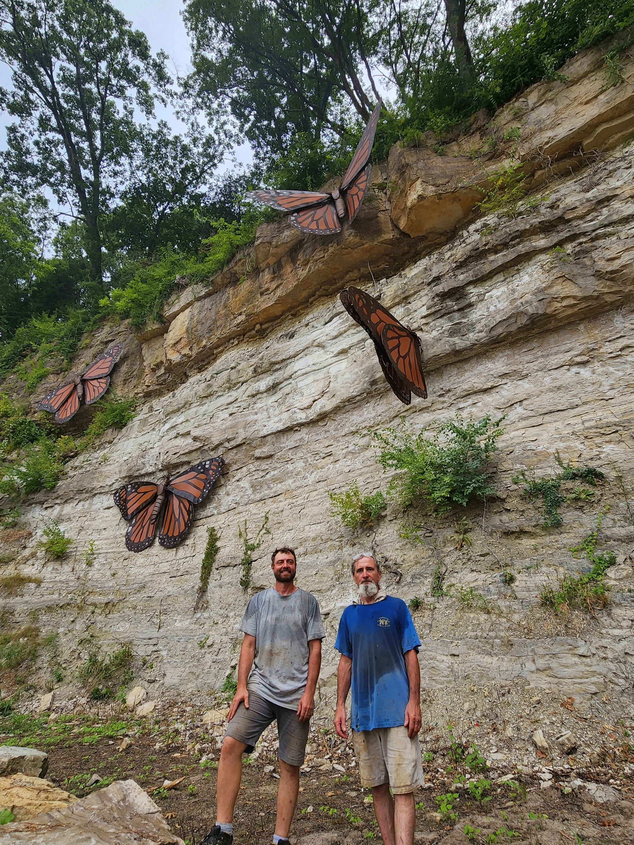 Hot final day on the install