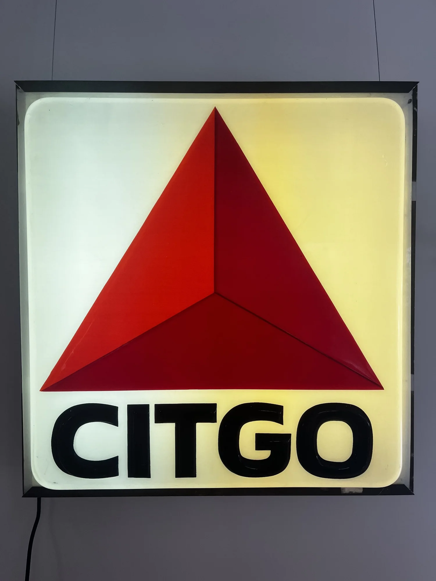 Vintage Original Citgo Gas Pump Sign — 1780 House