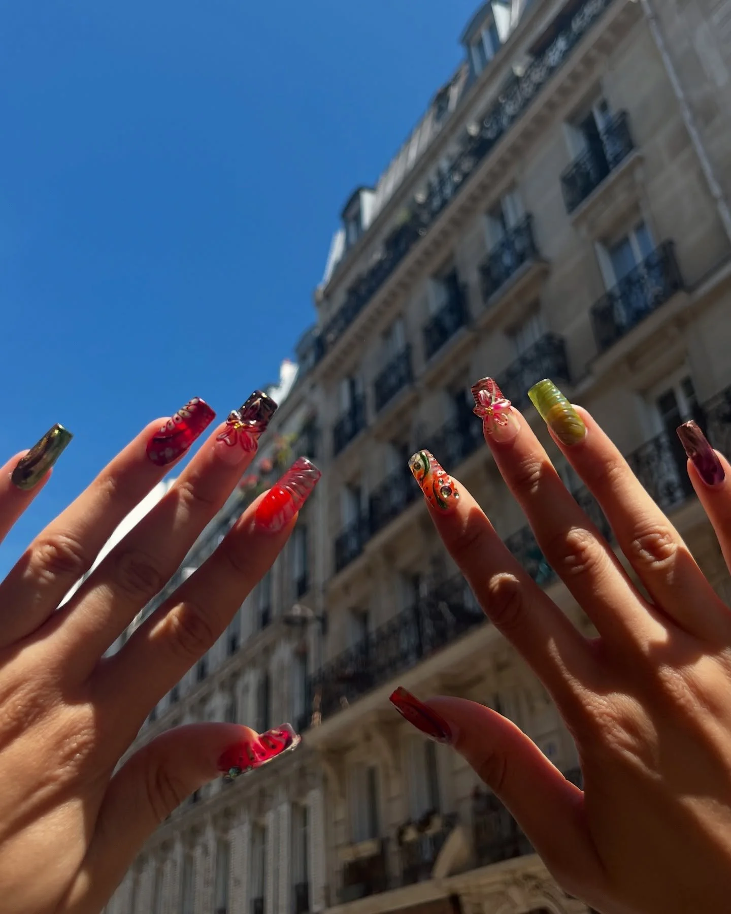 🍍🍓🍑🍒🥑🍋🥝

#pressons #nails #londonnails #nailart