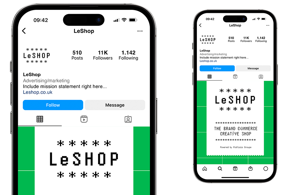 LeShop (Publicis Groupe) Social
