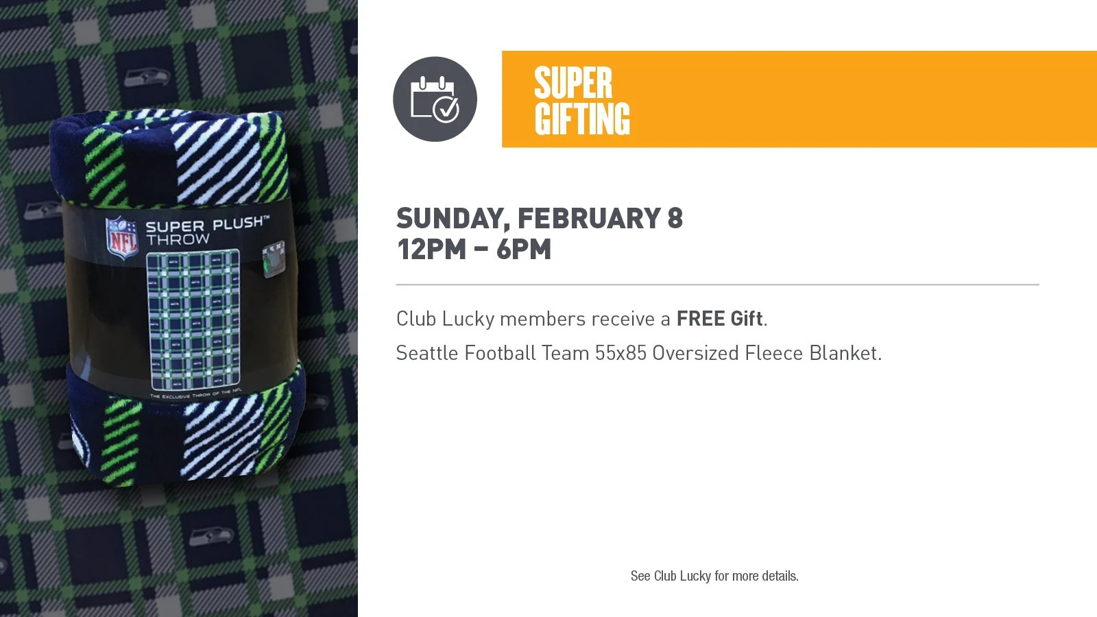 SUPER GIFTING - FREE BLANKET