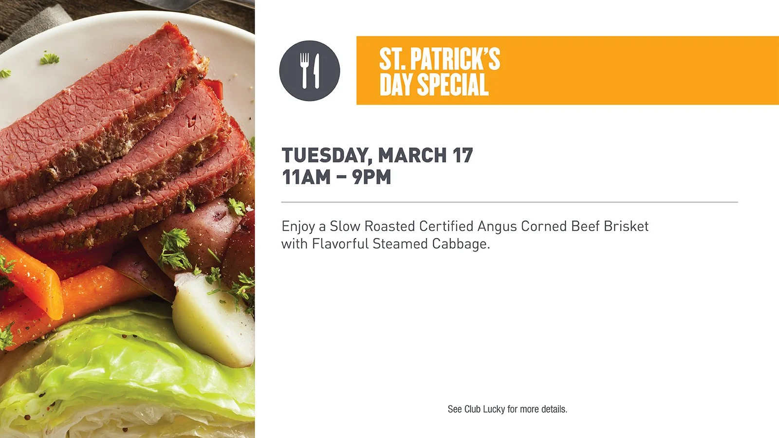 ST. PATRICK’S DAY SPECIAL