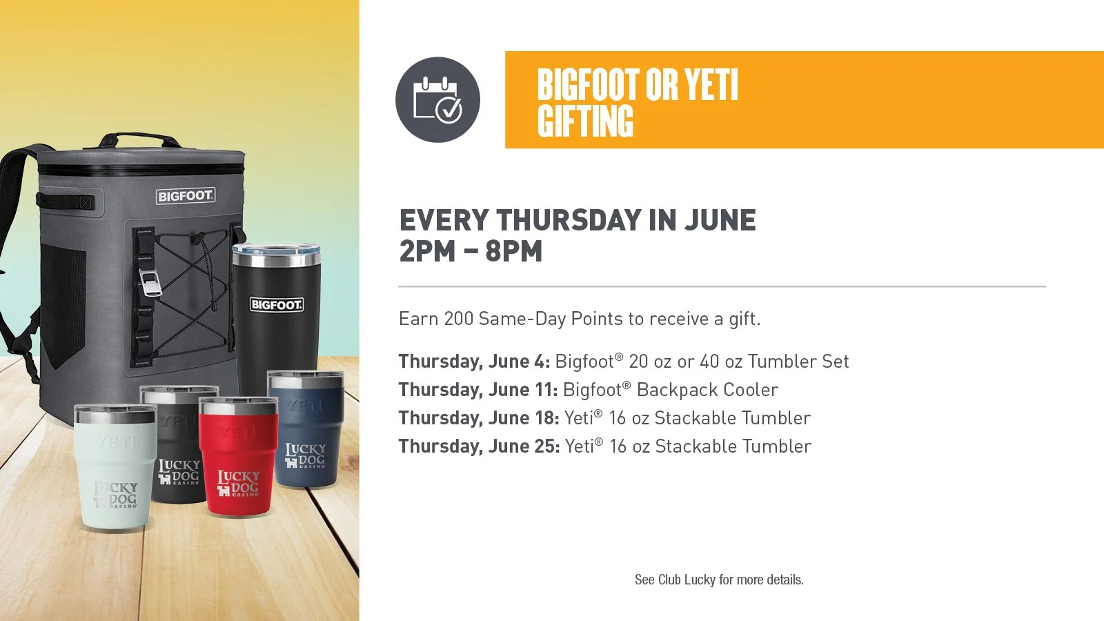 BIGFOOT or YETI GIFTING