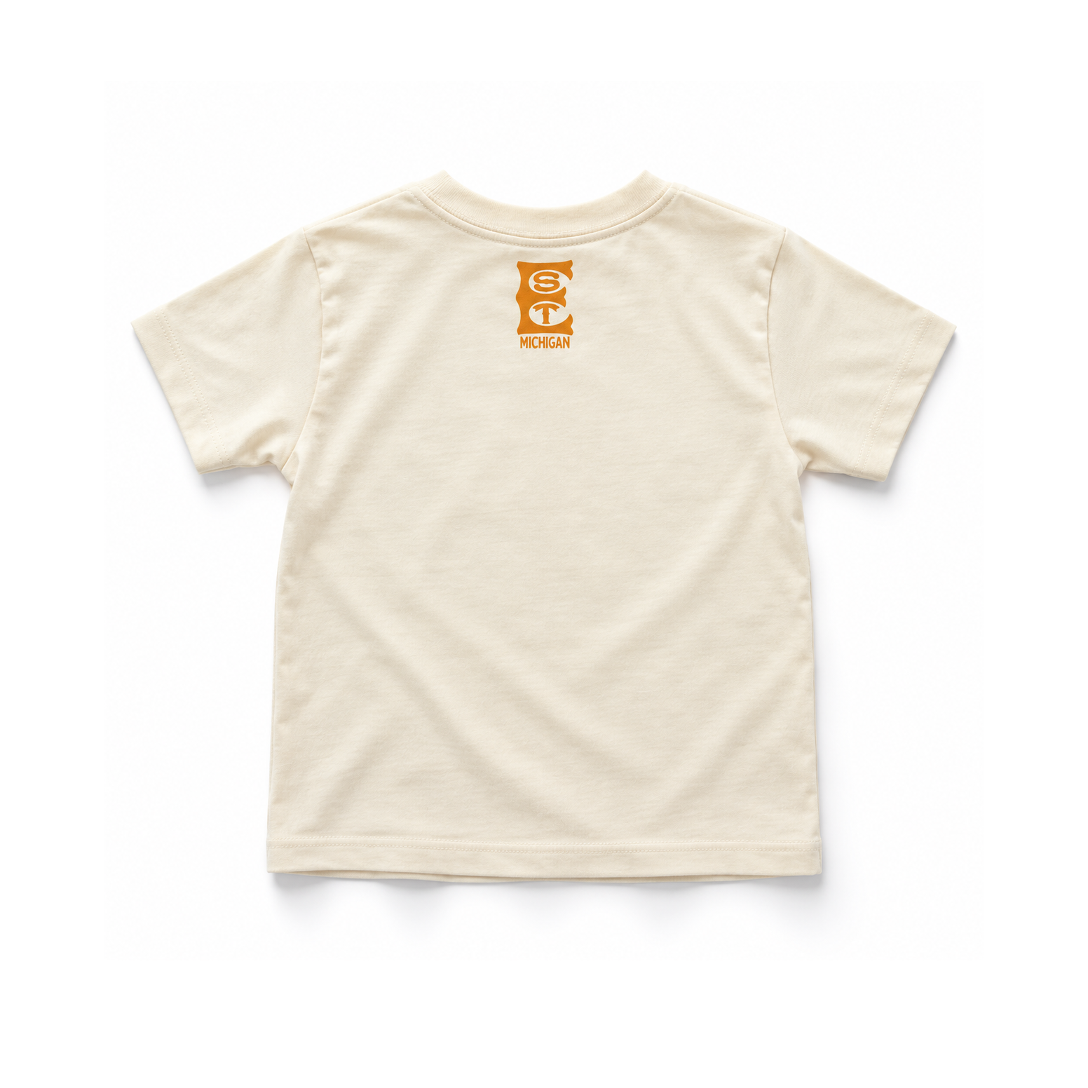 Cream T-Shirt with Michigan Badge.png
