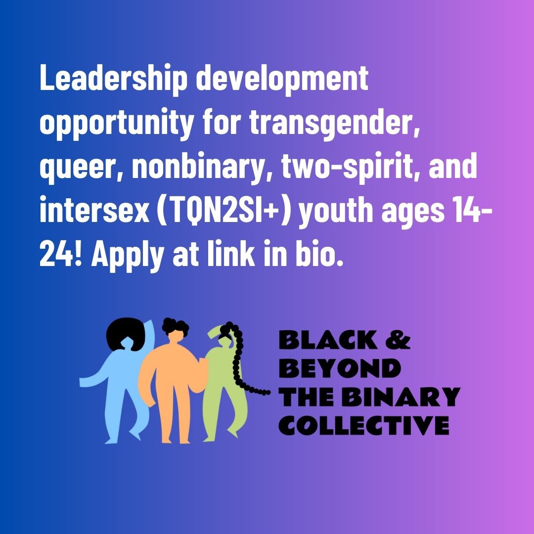 Our friends at @2black4binariespdx are now accepting interest form submissions for Umoja Kijana Shujaa, their leadership development program for Black TQNI2S+ folks.

Head to our link in profile to learn more and apply!