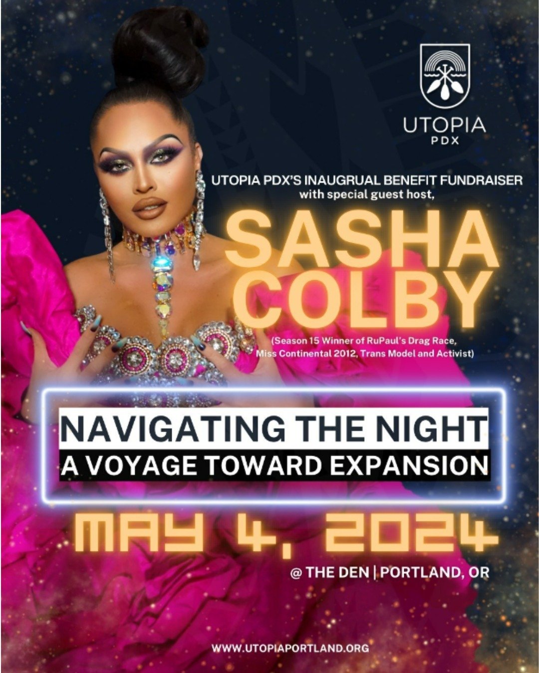 We're thrilled to be sponsoring the inaugural fundraiser for @utopia.pdx! Navigating the Night: A Voyage Toward Expansion is an amazing chance to support the local queer &amp; trans Pacific Islander (QTPI) community&mdash;and see special guest host/d