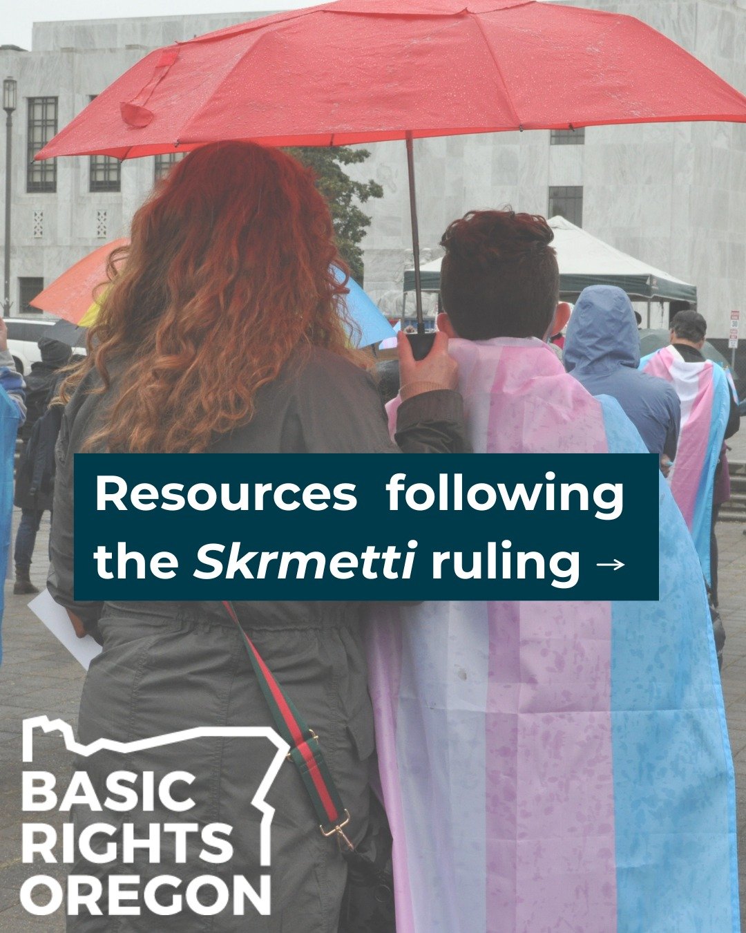 Today is a hard day for our community, but we're here for each other. We'll have more to share soon about actions you can take in the next couple weeks. In the meantime, here are a few resources for processing today's Skrmetti ruling.