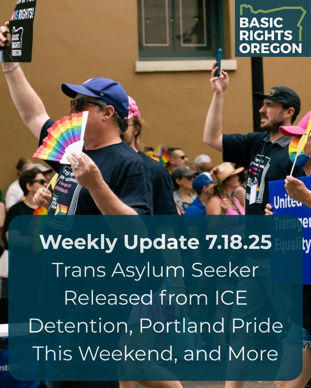 Also in this week's update: Remembering Andrea Gibson, trans and queer excellence in sports and entertainment, and soooo many opportunities to collect signatures for @equalrightsoregon. 

Happy Portland Pride Weekend!!
