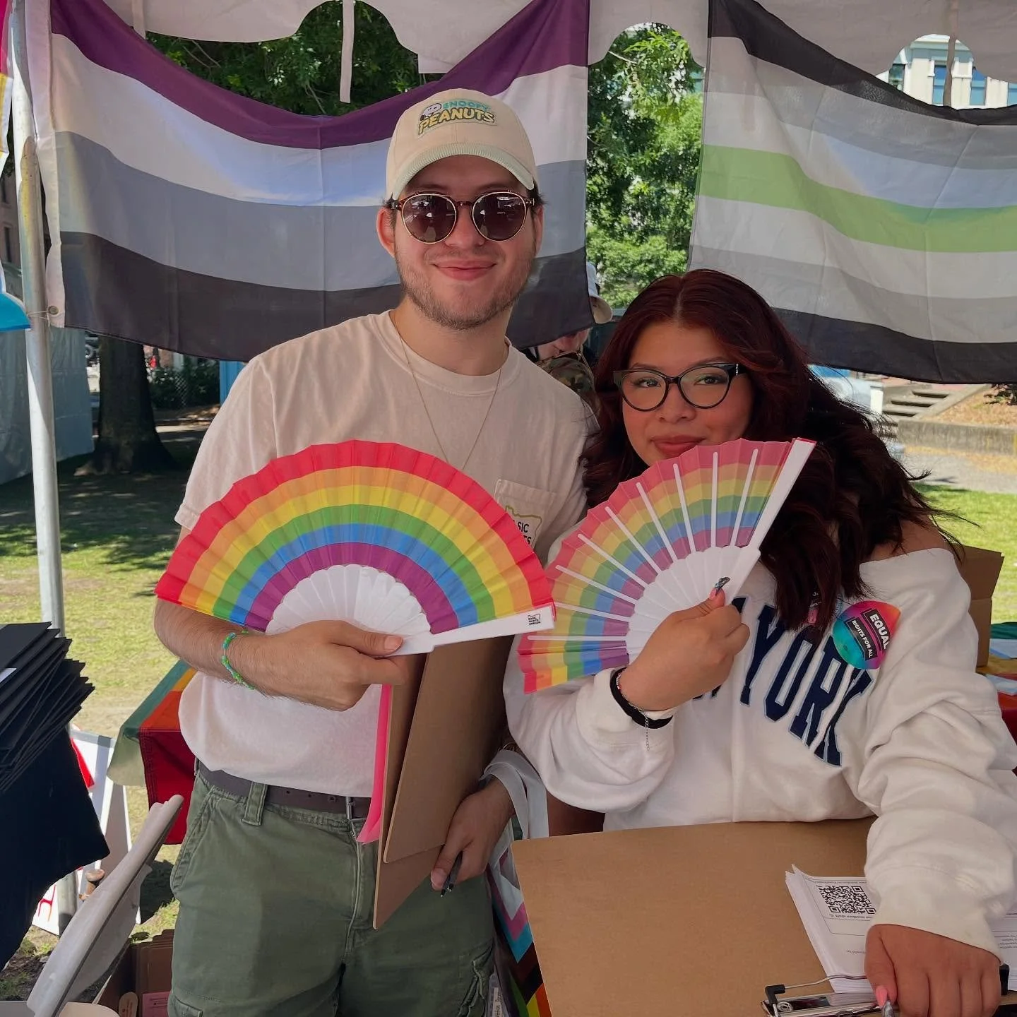🪭🌈Portland Pride has officially begun! If you&rsquo;re out at the Waterfront, Trans Pride, or Dyke Pride today, find our booth to say hi and sign the @equalrightsoregon petition!